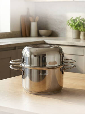 Hascevher 18 cm Midye Tencere Tabanlı - Hascevher