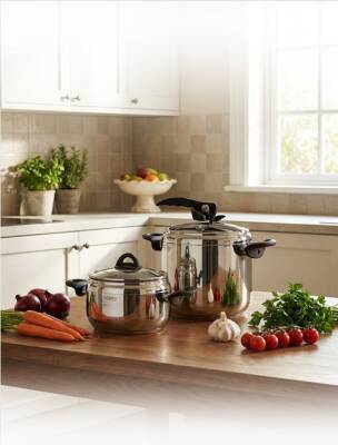 Hascevher 3,5 + 7,0 lt Düdüklü Tencere Seti - Hascevher