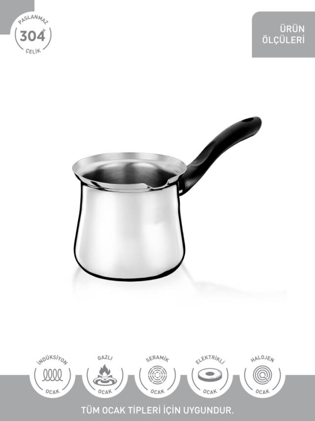 Hascevher 6 Numara Klasik Cezve - 3