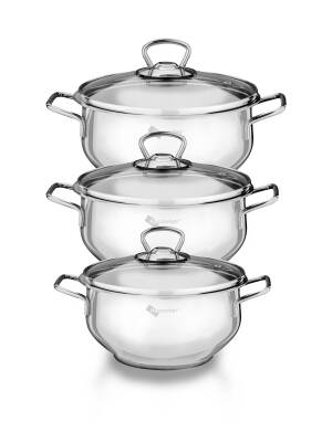 Hascevher 6 Parça Kumsal Tencere Seti - 2