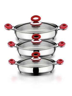 Hascevher Anemon 6 Pcs Omlet Tencere Seti - 2