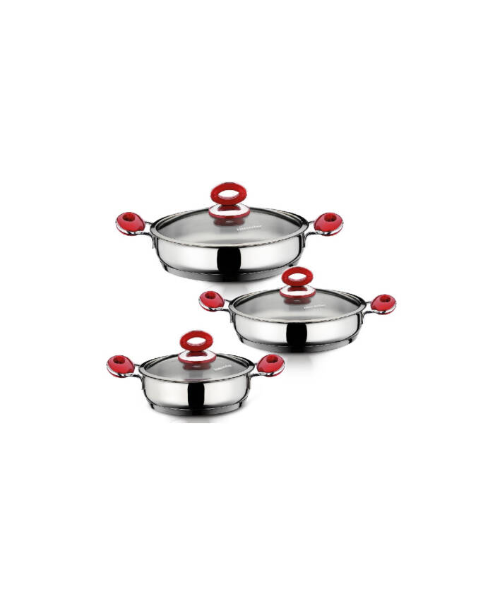Hascevher Anemon 6 Pcs Omlet Tencere Seti - 1