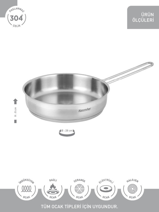 Hascevher Anett 28 cm Tava - 3