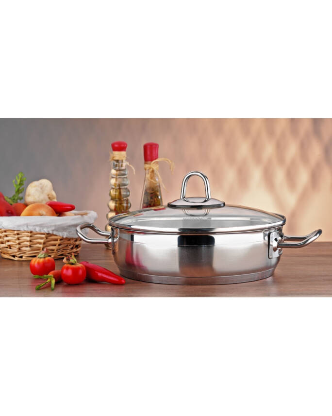 Hascevher Arbel 24 cm Karnıyarık Tencere - 1