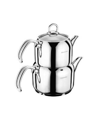 Hascevher Armada Flansh Kulplu Orta Boy Çaydanlık - Hascevher