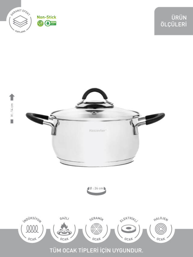 Hascevher Arte 14x07 cm Tencere - 3