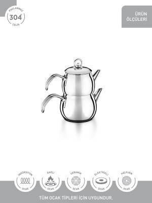 Hascevher Çiğdem Mini Boy Çaydanlık - 3