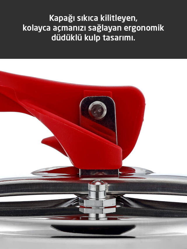 Hascevher Esila 12,0 lt Güveç Düdüklü Tencere - 5