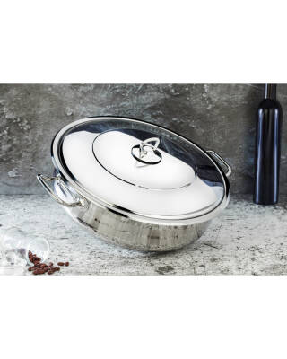 Hascevher Gastro 26 cm Karnıyarık Tencere - Hascevher