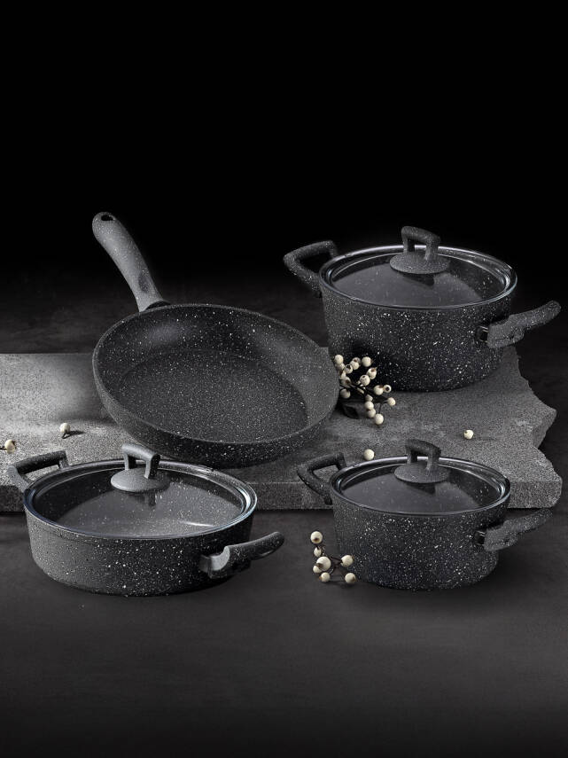 Hascevher Germanitium 7 Parça Granit Set - 1