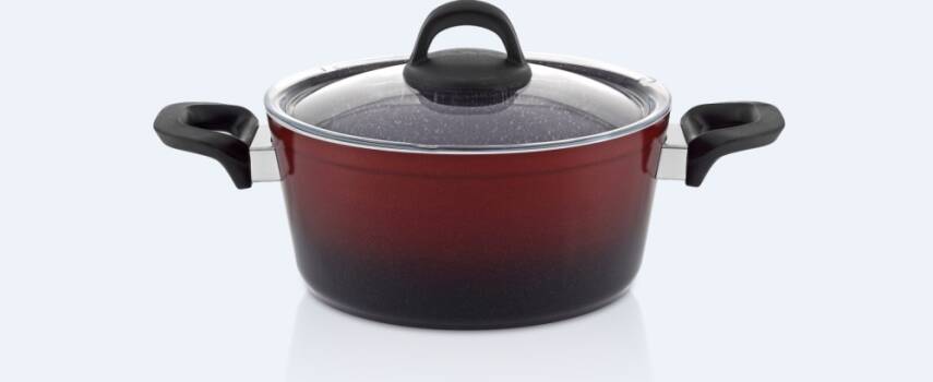 Hascevher Gloria 7 Pcs Silikon Tencere Seti 2.7mm (18/22Ten/26Kar/26Tv) - 1