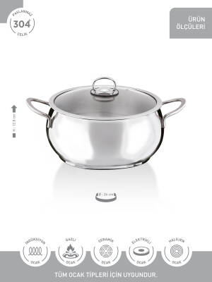 Hascevher Güzide 24x12,8 cm Tencere - 3