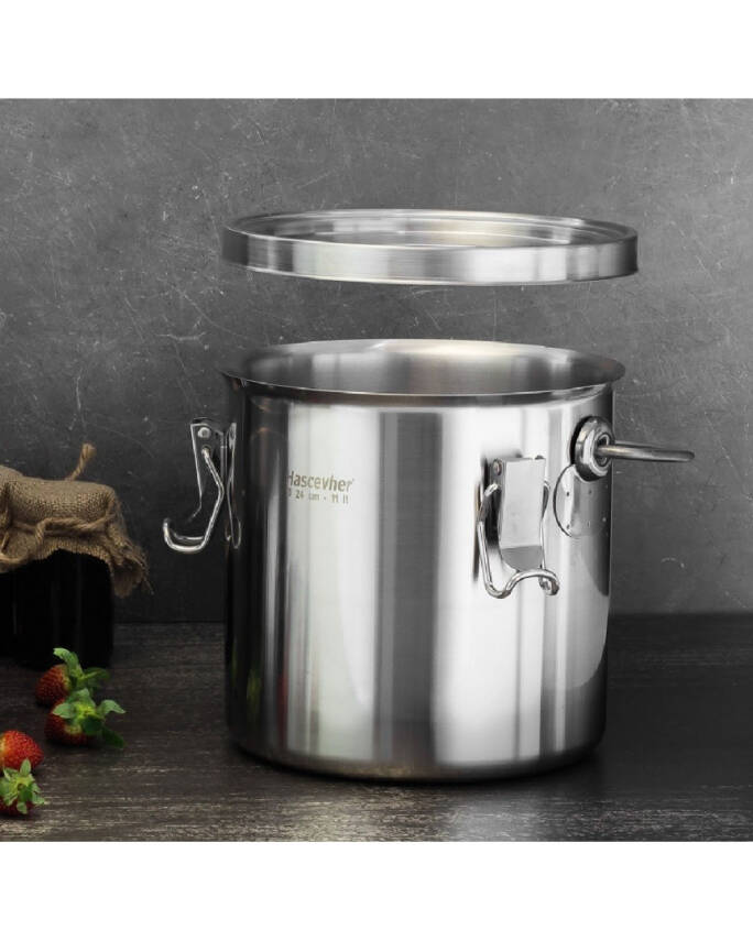 Hascevher Horeca 24 cm Taşıma Kabı Tabansız - 1