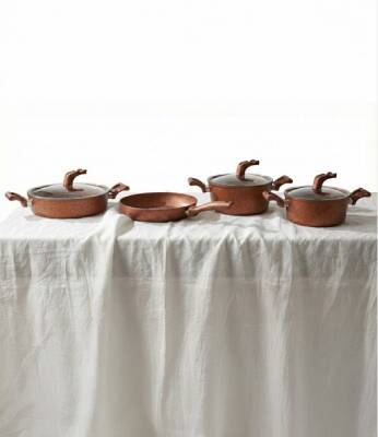 Hascevher Karina 7 Pcs Granit Vega Tencere Seti (18/22Ten/26Kar/26Tv) - 2