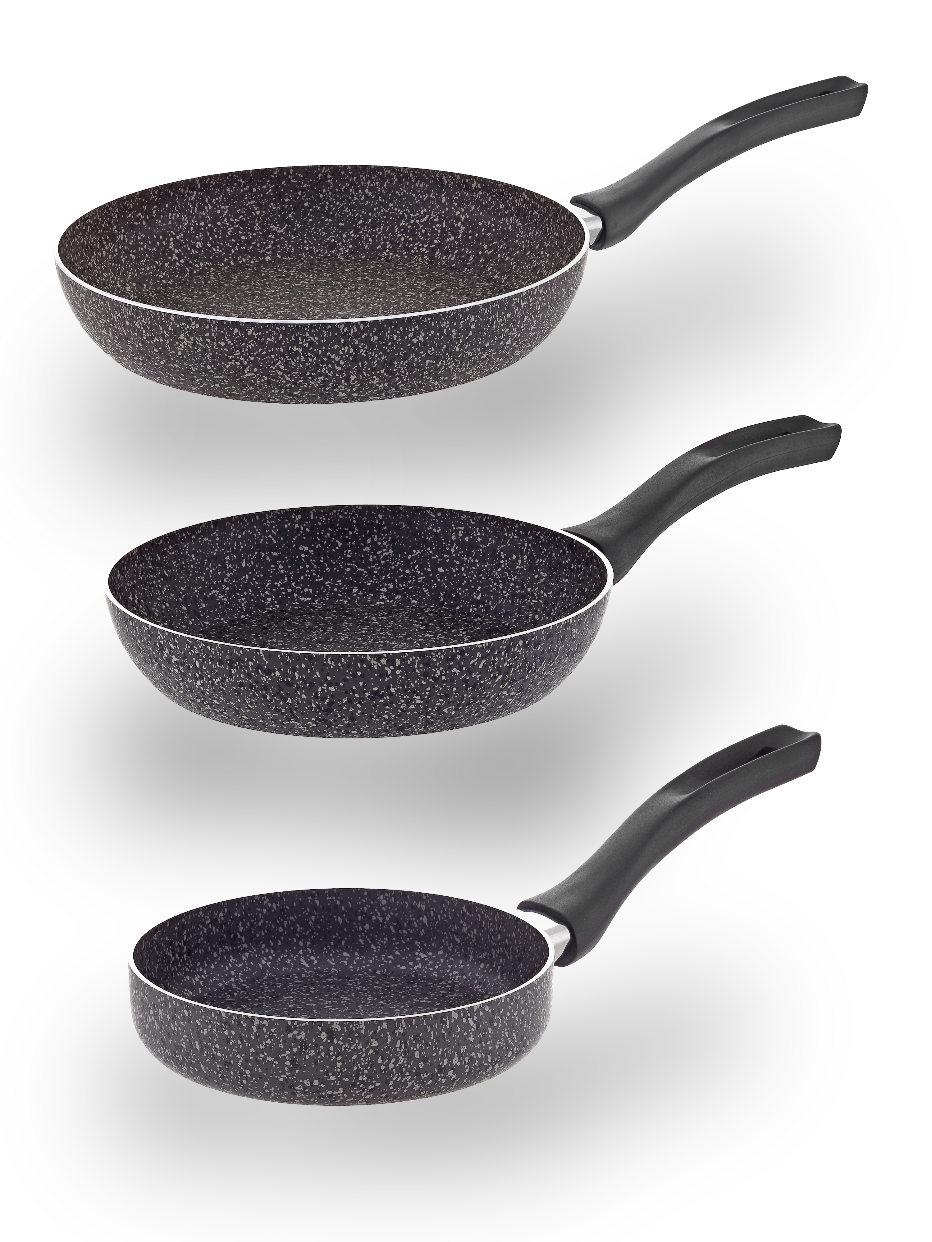 Hascevher Lavilla Prime Granit 3 Pcs Tava Seti (18/22/26) 2.2 mm - 3