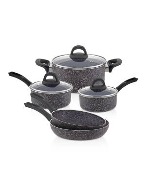 Hascevher Lavilla Prime Granit 8 Pcs Set - 2