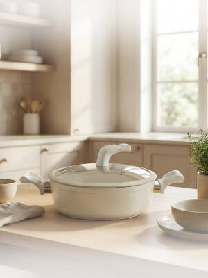 Hascevher Lizbon Seramik 26x7,5 cm Vega Karnıyarık Cam Kapaklı - Hascevher