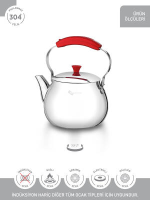 Hascevher Mevlana 3,5 lt Demlik - 3