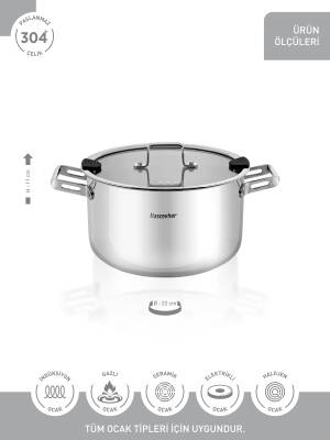 Hascevher Venedik 22x11 Tencere - 3