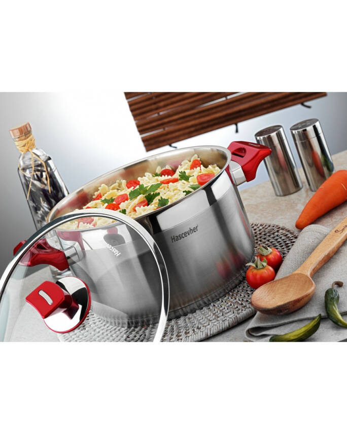 Hascevher Yaprak 20 cm Tencere - 1