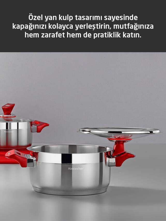 Hascevher Yaprak 26 cm Karnıyarık Tencere - 2