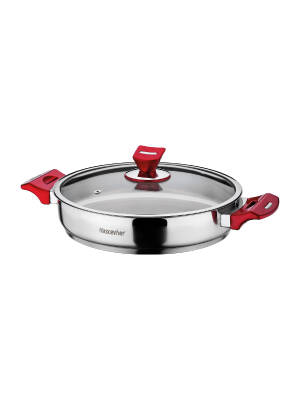 Hascevher Yaprak 26 cm Karnıyarık Tencere - 5