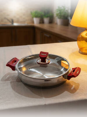 Hascevher Yaprak 26 cm Karnıyarık Tencere - Hascevher